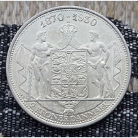 Дания 2 кроны 1930 года. 1870-1930 гг. Серебро! Сторгуй за свою цену, предложи обмен!