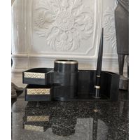 Винтажная подставка под канцелярские товары с ручкой СССР