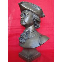 Бюст "ПЁТР 1" (Бронза, СССР)