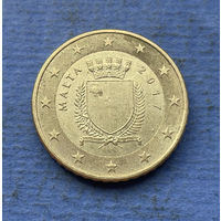 Мальта 50 евроцентов 2017