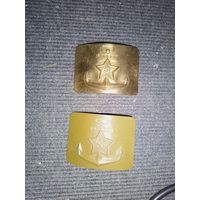 Пряжки вмф, латунь и сталь