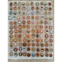 Гербы городов. Значки из серии Золотое кольцо,  Серверное ожерелье, Древний герб, Древняя Русь. Цена указывается за один значок. #-III-08