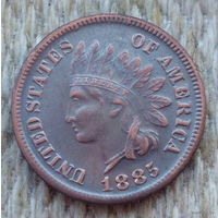 США 1 цент 1885 года. Предложи свою цену или обмен!