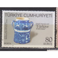 Культура искусство Совместный выпуск почтовых марок Турцией и Португалией Турция 2009 год лот 13 ЧИСТАЯ менее 30 % от каталога по курсу 3 р