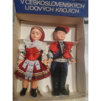 Куклы сувенирные Чехословакия 1987 год