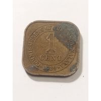 Малайа 1 цент 1939
