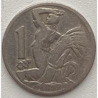 Чехословакия 1 крона 1922 г.