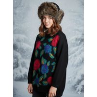 Винтажный мохеровый свитер, связан вручную, новый, размер S-L