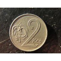 ЧССР. 2 кроны. 1983. С 20 копеек. Распродажа коллекции. Смотрите другие лоты.