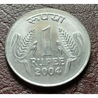 Индия 1 рупия, 2004    Калькутта    ( 2-7-4 )