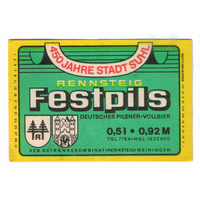 Этикетка пива Festpils Германия П771