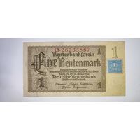 Германия 1 рейхсмарока 1948, не частая