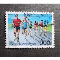 Марка Индонезия 1993 год