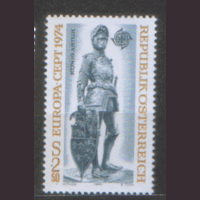 АВСТР. М. 1458. 1974. Король Артур. ЧиСт.