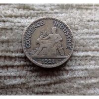 Werty71 Франция 50 сантимов 1924  Меркурий