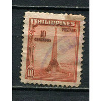 Филиппины - 1947 - Памятник Бонифацио 10С - [Mi.463] - 1 марка. Гашеная.  (Лот 20JT)-T25P3