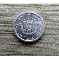 Werty71 Бурунди 1 франк 2003 Лев