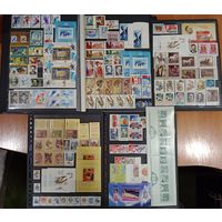 Марки СССР, полный годовой набор за 1988 год с разновидностями, высокий каталог