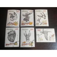 Польша 1981 фауна