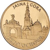 Польша 2 злотых, 2009 Города Польши - Ченстохова UNC