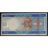 Мавритания 2000 угий 2011 P20 пресс unc