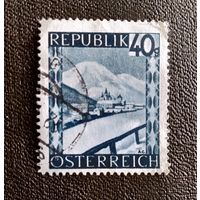 Марка Австрия 1946 год Ландшафт