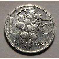 Сан-Марино, 5 Лир 1989