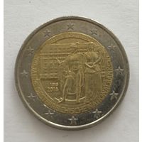 2 евро Австрия 2016 200-тие Национального банка Австрии