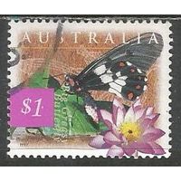 Австралия. Бабочка. 1997г. Mi#1632.