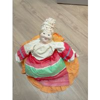 Кукла СССР на чайник, чайная баба