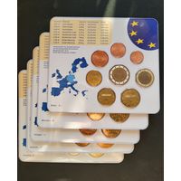 Годовой набор евро 2004 Германия! A D F G J ! Все монетные дворы! Улучшенный чекан! Заводская упаковка! ВОЗМОЖЕН ОБМЕН!