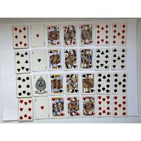 Карты игральные, антикварные, Англия.