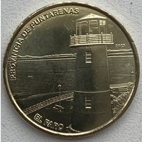 Коста-Рика 25 колонов 2023 г. Провинции Коста-Рики. Провинция Пунтаренас