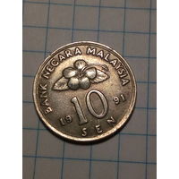 10 сен Малайзия 1991 год.
