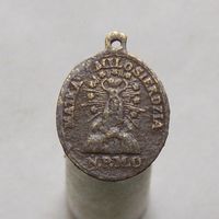 Католический церковный медальон с образом Matka Milosierdzia