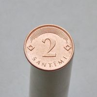 Латвия 2 сантима 2009