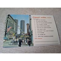 Открытка. Чикаго.Иллинойс.Башни-Близнецы