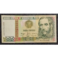 1000 инти Перу 1988 г.