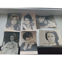 Открытки ГДР актеры