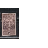 США-1940, (Мих.493), **  , Штат Вайоминг (одиночка)