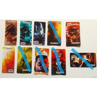 Наклейки "Терминатор" от жвачки "Жуйка" #2. Цена за одну наклейку (см. описание)