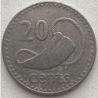 Фиджи 20 центов 1980 г.