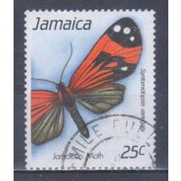 [948] Ямайка 1989. Фауна.Бабочка. Гашеная марка.
