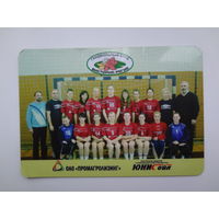 Календарик 2009 г. Гандбольный клуб "Виктория-Регия".