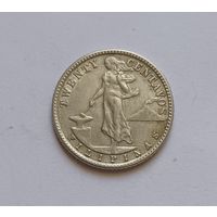 20 сентавос. 750 пр., 1944 г. Филиппины.