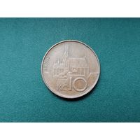 10 крон Чехия.