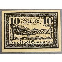 Нотгельды Австрия Блейсон 10 геллеров 1920 год.