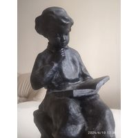 Молодой Ульянов (Ленин) чугун 27 см тяжелый