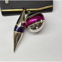 Елочные игрушки шар сосулька СССР цена за все К.10