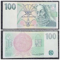 100 крон Чехия 1997 г.